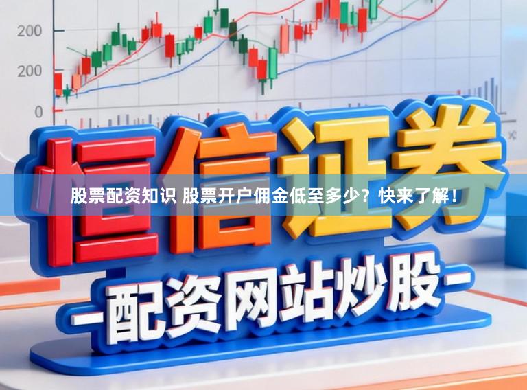 股票配资知识 股票开户佣金低至多少？快来了解！