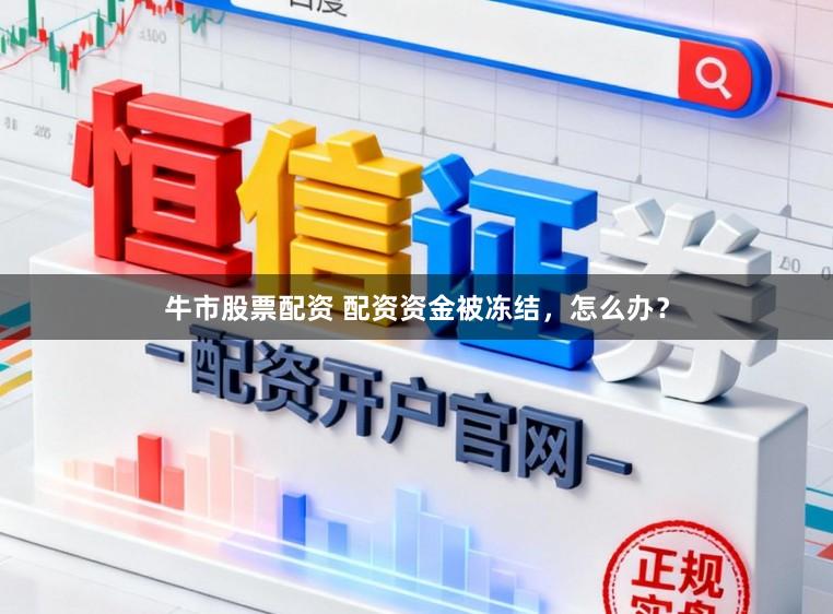 牛市股票配资 配资资金被冻结,怎么办?